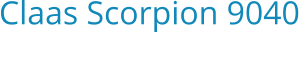 Claas Scorpion 9040 Bouwjaar:   2007