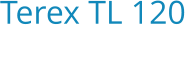 Terex TL 120 Bouwjaar:   2014