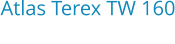 Atlas Terex TW 160 Bouwjaar:	2008