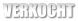 VERKOCHT