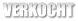 VERKOCHT