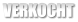 VERKOCHT