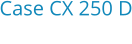 Case CX 250 D Bouwjaar:	2015