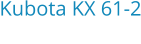 Kubota KX 61-2 Bouwjaar:	1998