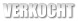 VERKOCHT