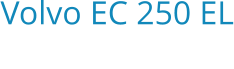 Volvo EC 250 EL Bouwjaar:   2015