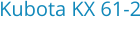 Kubota KX 61-2 Bouwjaar:	1998