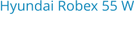 Hyundai Robex 55 W Bouwjaar:	2011