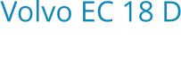 Volvo EC 18 D Bouwjaar:   2017