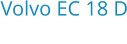 Volvo EC 18 D Bouwjaar:	2017