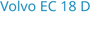 Volvo EC 18 D Bouwjaar:	2017