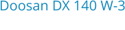 Doosan DX 140 W-3 Bouwjaar:	2014